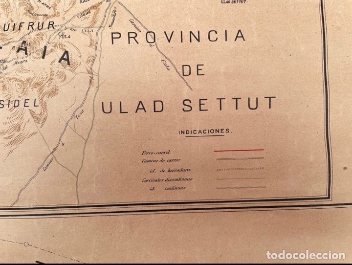 Mapas contempor&aacute;neos: Mapa de la ciudad de Melilla 1909 - Foto 5
