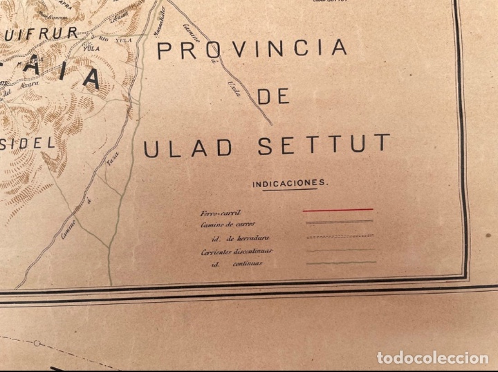 Mapas contempor&aacute;neos: Mapa de la ciudad de Melilla 1909 - Foto 7