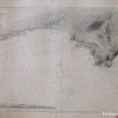 Mapas contemporáneos: MAPA PLANO DE LA RADA Y CABO DE SALOU. MADRID. 1883. HIDROGRAFÍA. CARTA NAÚTICA. GRABADO. 298 A.. Lote 314411418