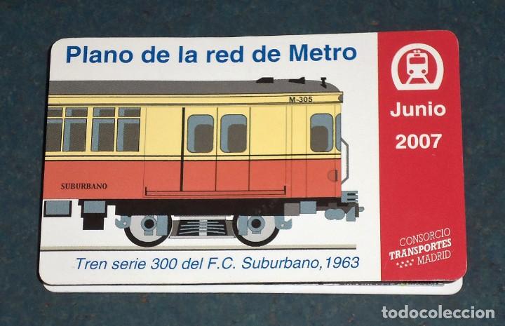 Mapas contempor&aacute;neos: Mapa / Plano METRO de Madrid - Junio 2007 - Foto 1