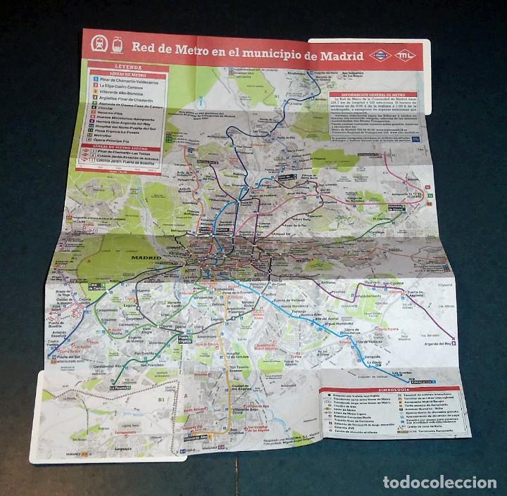 Mapas contempor&aacute;neos: Mapa / Plano METRO de Madrid - Junio 2007 - Foto 2