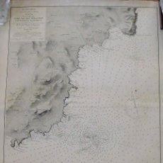 Mapas contemporáneos: MAPA PLANO COSTA CABO SAN SEBASTIÁN. MADRID. 1890. CALELLA DE PALAFRUGELL. CARTA NAÚTICA. 880.