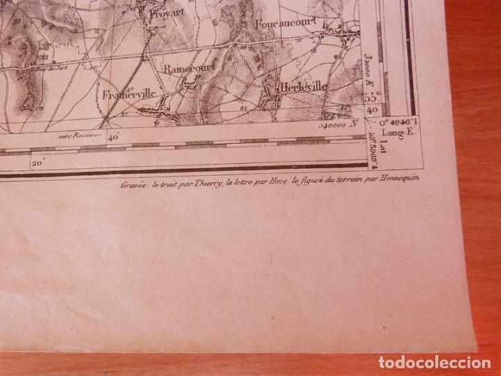 Mapas contempor&aacute;neos: Mapa zona Amiens 1914 - Foto 3