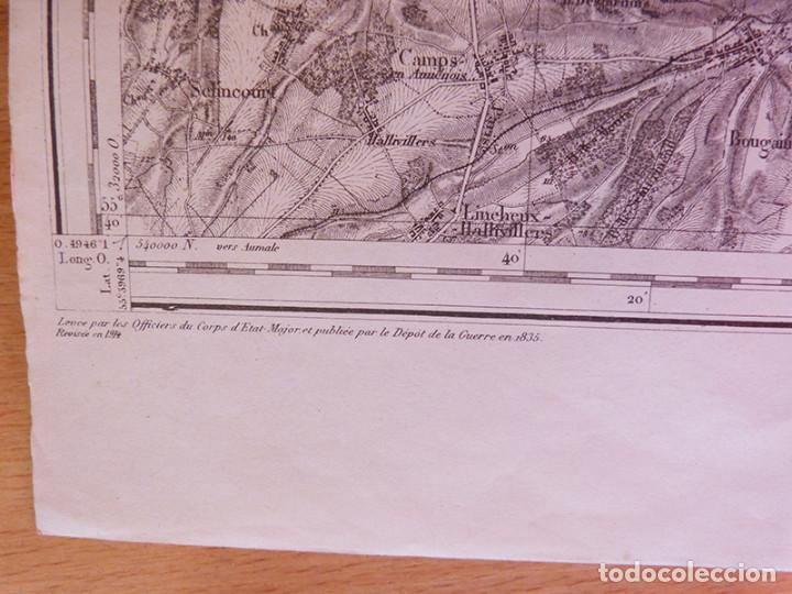 Mapas contempor&aacute;neos: Mapa zona Amiens 1914 - Foto 4