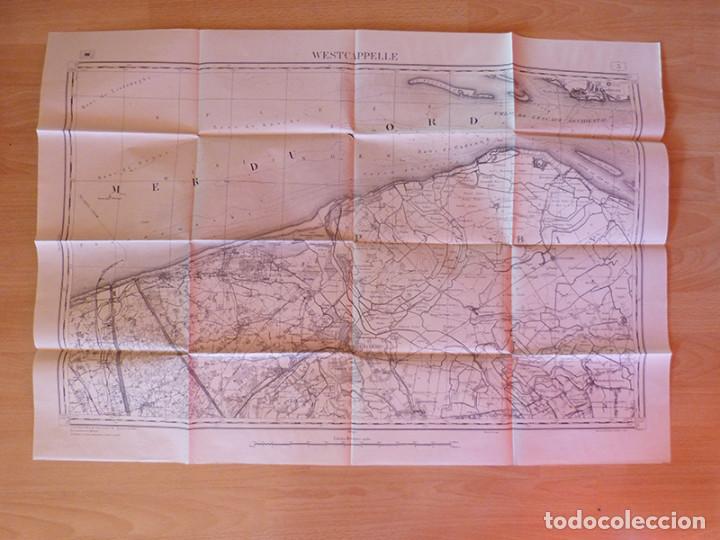 Mapas contempor&aacute;neos: Mapa zona Westkapelle 1913 - Foto 1