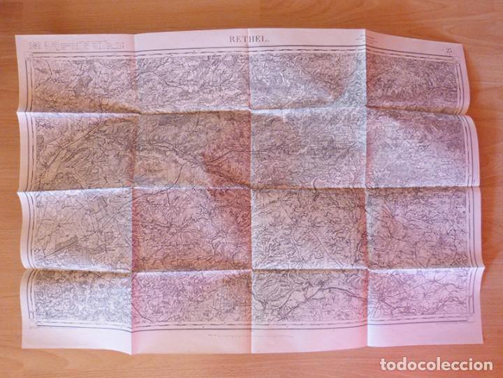 Mapas contempor&aacute;neos: Mapa zona Rethel 1912 - Foto 1