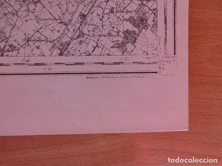 Mapas contempor&aacute;neos: Mapa zona Ostende &eacute;poca WWI - Foto 3