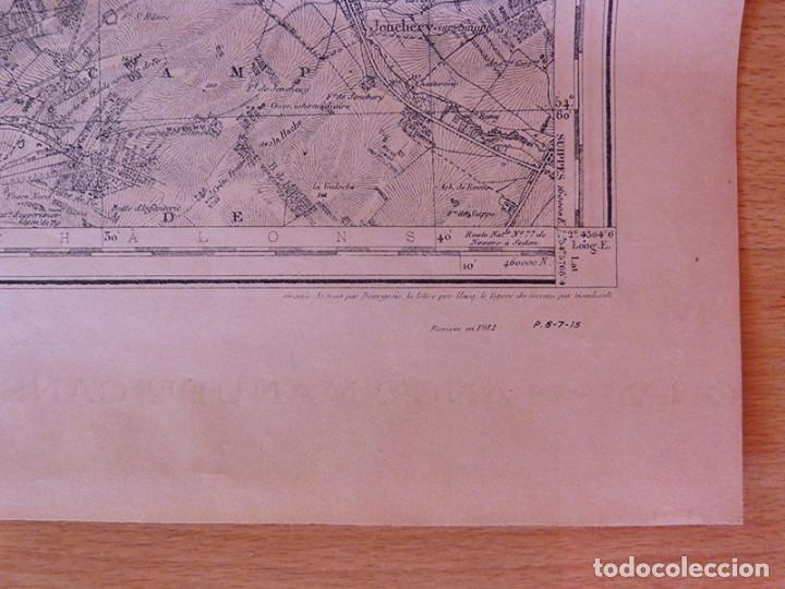 Mapas contempor&aacute;neos: Mapa zona Reims &eacute;poca WWI - Foto 3