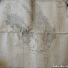 Mapas contemporáneos: MAPA PLANO. HELGOLAND. ALEMANIA NAZI. 1926. GRABADO. 70. CARTA NAÚTICA.. Lote 314428468