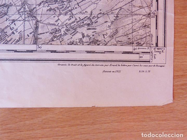 Mapas contempor&aacute;neos: Mapa zona Chalons &eacute;poca WWI - Foto 3