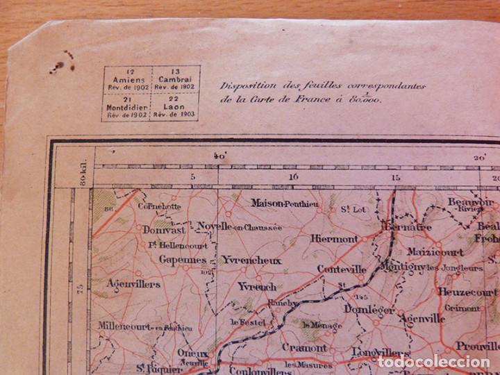 Mapas contempor&aacute;neos: Mapa zona Amiens &eacute;poca WWI - Foto 4