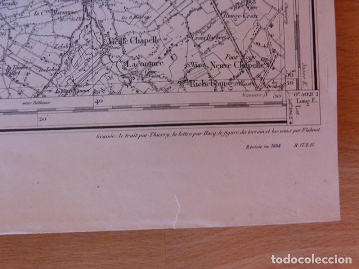 Mapas contempor&aacute;neos: Mapa zona Saint-Omer &eacute;poca WWI - Foto 3