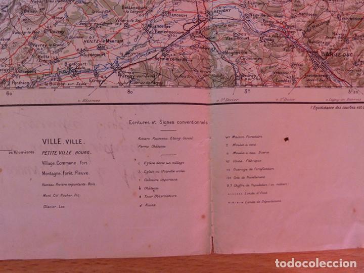 Mapas contempor&aacute;neos: Mapa zona Chalons &eacute;poca WWI - Foto 3