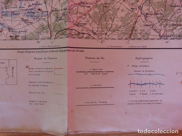 Mapas contempor&aacute;neos: Mapa zona Chalons &eacute;poca WWI - Foto 4