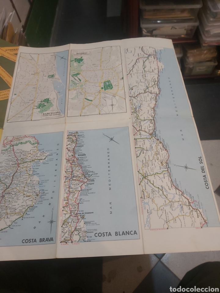 Mapas contempor&aacute;neos: Mapa ESPA&Ntilde;A estrada - Foto 1