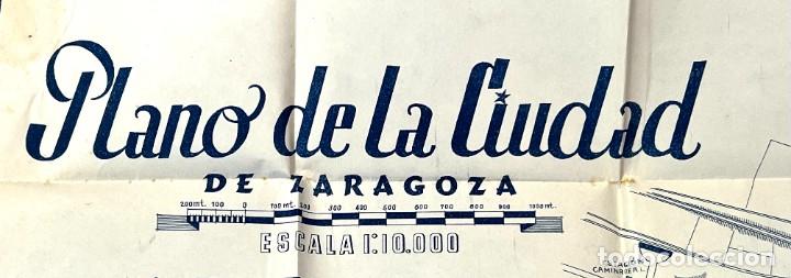Mapas contempor&aacute;neos: Plano de Zaragoza. Edici&oacute;n 1945-46, de Ramiro Gonz&aacute;lez L&oacute;pez - Foto 9