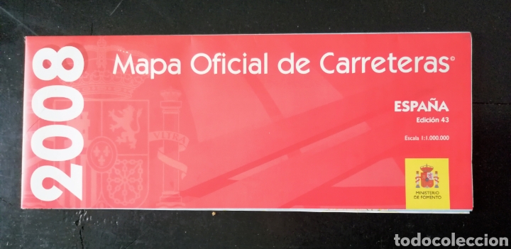 Contemporary maps: MAPA OFICIAL DE CARRETERAS 2008. EL ENVIO ESTA INCLUIDO.