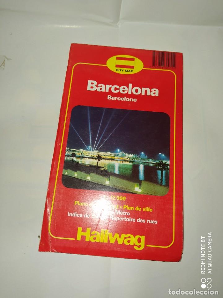 Mapas contempor&aacute;neos: mapa barcelona plano de la ciudad - Foto 1
