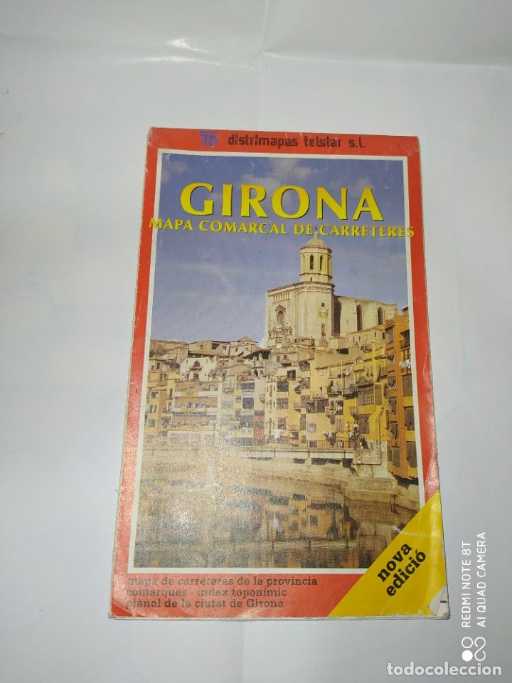Mapas contempor&aacute;neos: mapa de carreteras girona