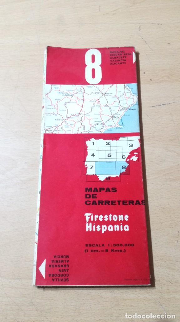 Mapas contempor&aacute;neos: MAPA CARRETERAS FIRESTONE HISPANIA / 8 / ALL33 - Foto 1