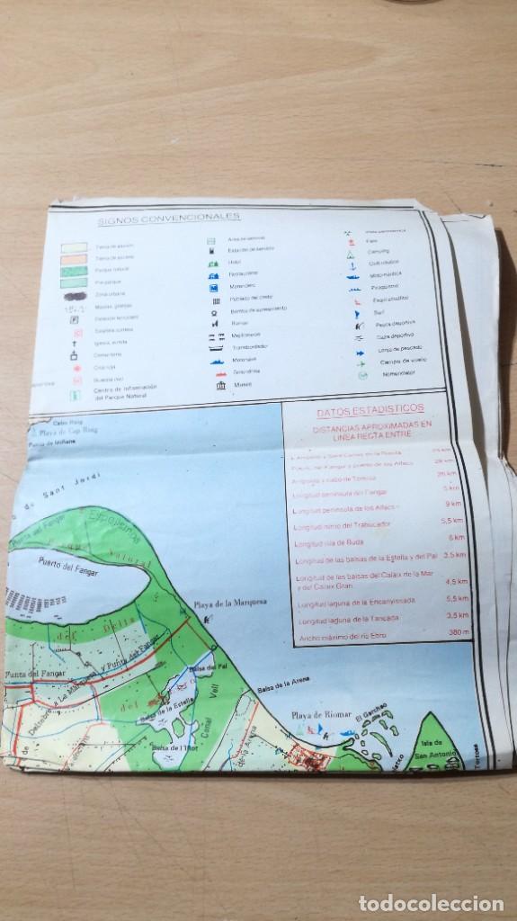 Mapas contempor&aacute;neos: MAPA TURISTICO DEL DELTA DEL EBRO / / AM97 - Foto 3