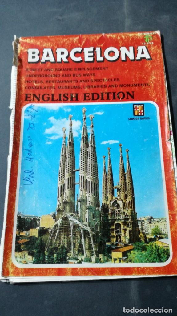 Mapas contempor&aacute;neos: BARCELONA, EN INGLES / TELSTAR / A&Ntilde;27 - Foto 1
