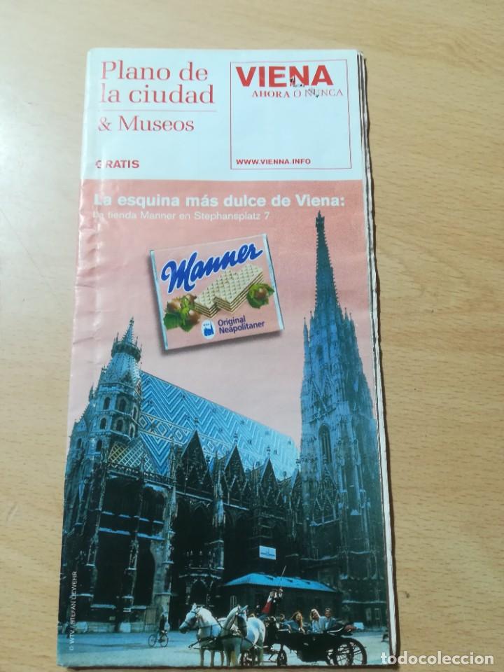 Mapas contempor&aacute;neos: VIENA PLANO DE LA CIUDAD Y MUSEOS / Y+106 - Foto 1