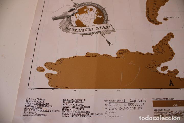 Mapas contempor&aacute;neos: mapa Scratch Map Original&reg; es el primer p&oacute;ster Scratch off Map - Foto 3