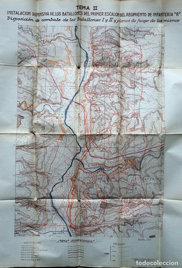 Mapas contempor&aacute;neos: CARTOGRAF&Iacute;A MILITAR DE REGIMIENTO Y BATALL&Oacute;N DE T&Aacute;CTICAS .REGIMIENTO DE INFANTER&Iacute;A .MAPA DE MADRID