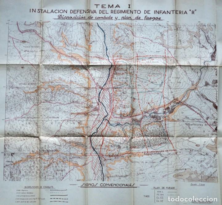 Mapas contempor&aacute;neos: CARTOGRAF&Iacute;A MILITAR DE REGIMIENTO Y BATALL&Oacute;N DE T&Aacute;CTICAS .REGIMIENTO DE INFANTER&Iacute;A .MAPA DE MADRID