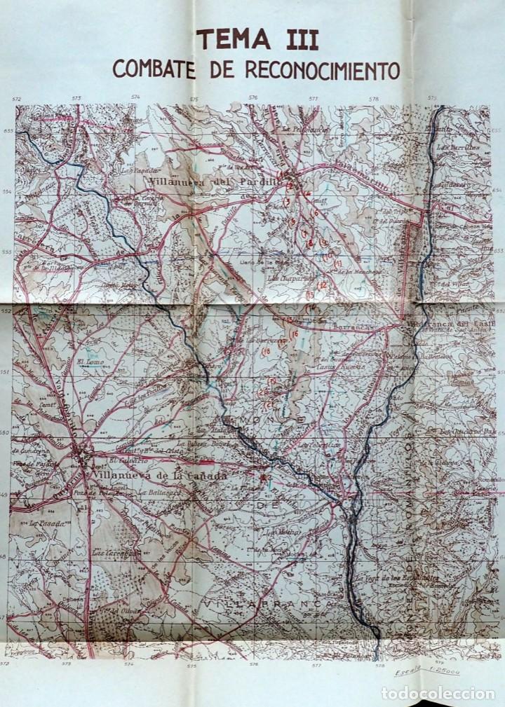 Zeitgen&ouml;ssische Karten: CARTOGRAF&Iacute;A MILITAR DE REGIMIENTO Y BATALL&Oacute;N DE T&Aacute;CTICAS .REGIMIENTO DE INFANTER&Iacute;A .MAPA DE MADRID