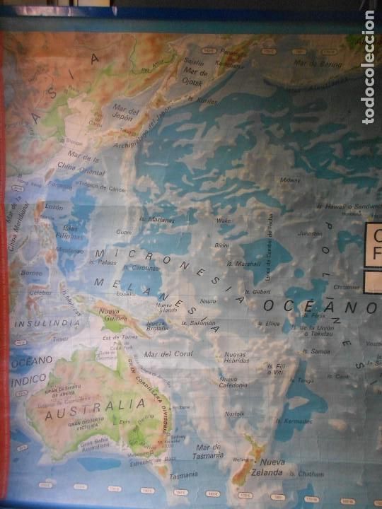 Mapas contempor&aacute;neos: MAPA OCEANIA FISICA - Foto 2