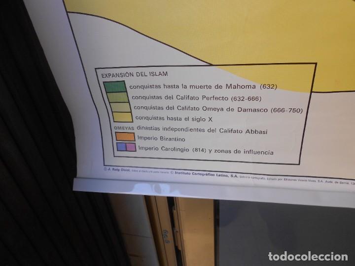 Mapas contempor&aacute;neos: MAPA EXPANSION DEL ISLAM - Foto 3