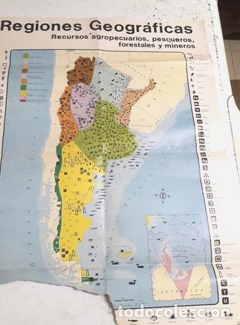 Mapas contempor&acirc;neos: poster republica argentina