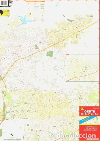 Mapas contempor&aacute;neos: mapa del gran buenos aires zona oeste - Foto 1