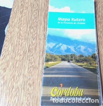 Mappe contemporanee: mapa rutero de la provincia de cordoba usado muy bueno