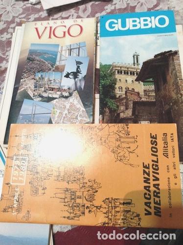 Zeitgen&ouml;ssische Karten: lote de propagandas y mapas de europa 1980