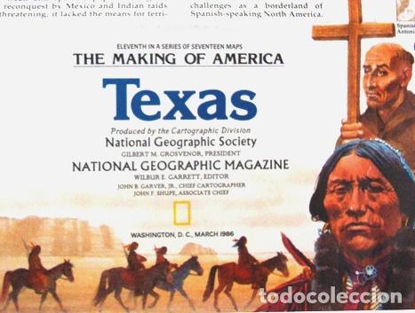Zeitgen&ouml;ssische Karten: texas estados unidos mapa 1989 completo dallas ingles delrio