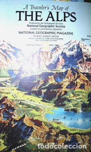 Zeitgen&ouml;ssische Karten: the alps mapa national geographic ingles revista los alpes