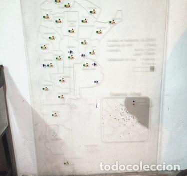 Zeitgen&ouml;ssische Karten: mapa acrilico republica argentina