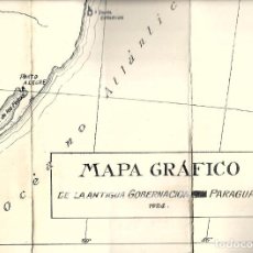Mapas contemporáneos: PD- MAPA GRAFICO DE LA ANTIGUA GOBERNACION PARAGUAY DEL 1.924