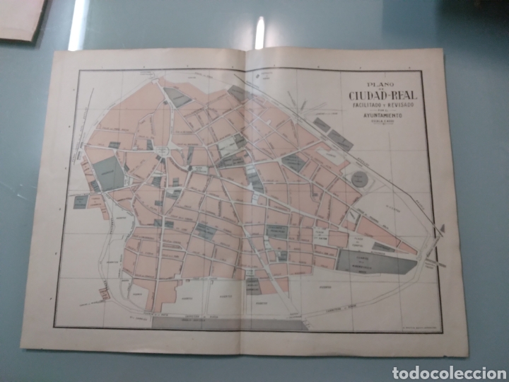 Zeitgen&ouml;ssische Karten: Plano Ciudad Real, ciudad, Ed A. MARTIN