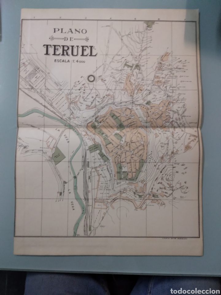 Zeitgen&ouml;ssische Karten: Plano ciudad Teruel, A.Martin
