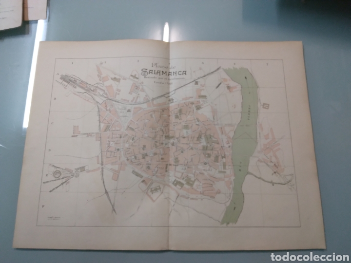 Zeitgen&ouml;ssische Karten: Plano ciudad Salamanca, Alberto Martin