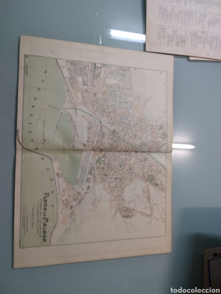 Contemporary maps: Plano ciudad M&aacute;laga, Alberto Martin