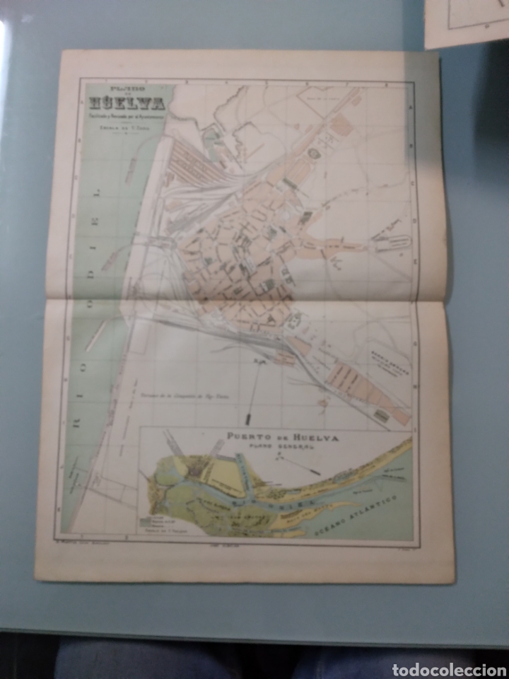 Mapas contempor&aacute;neos: Plano ciudad Huelva, Alberto Martin