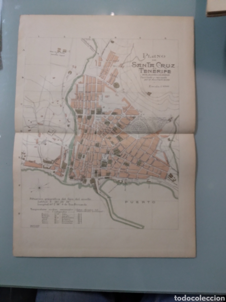 Mapas contempor&aacute;neos: Plano ciudad Santa Cruz de Tenerife, Alberto Maetin