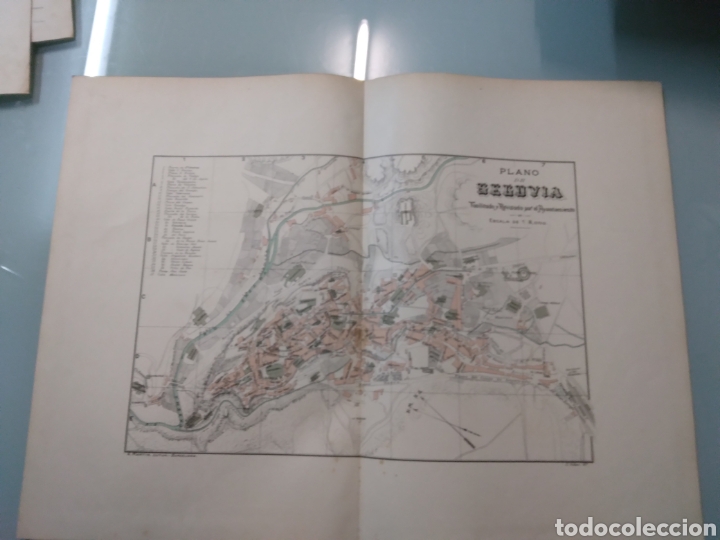 Mapas contempor&aacute;neos: Plano ciudad de Segovia, Alberto Martin