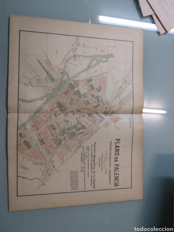 Mapas contempor&aacute;neos: Plano ciudad de Palencia, Alberto Martin