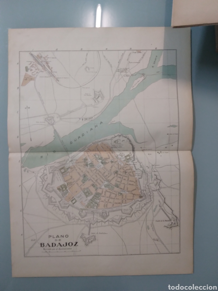Mapas contempor&aacute;neos: Plano ciudad Badajoz, Alberto Martin